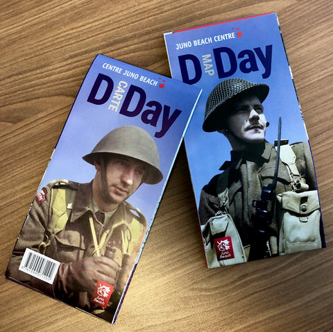 D-Day Map / D-Day Carte