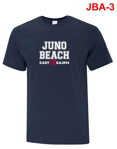 Juno Beach T Shirt -  Navy