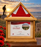 Canadian Flag and Certificate Frame (Flag not included in this purchase)