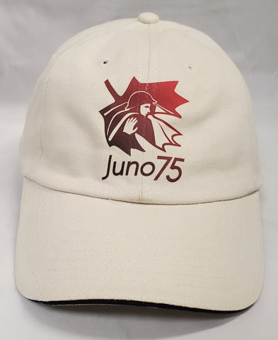 Ball Cap - Juno 75   (Black or Red Logo)