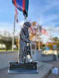 Remembrance Run Soldier Statue/Medal