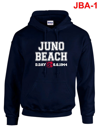Juno Beach Hooded Sweatshirt - Navy Blue
