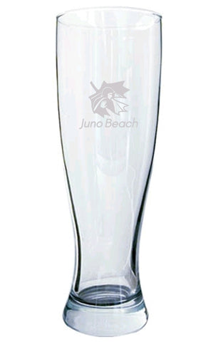 Pint Glass with Laser Etched Logo