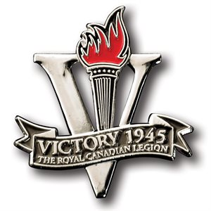 Lapel Pin - Victory 1945